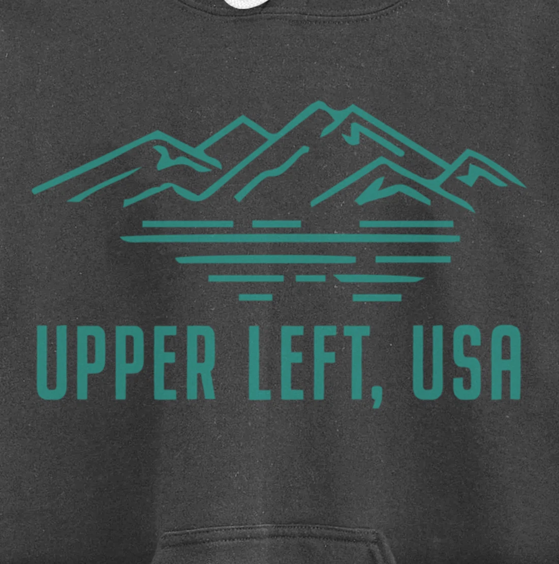 Upper Left USA- Pullover Hoodie