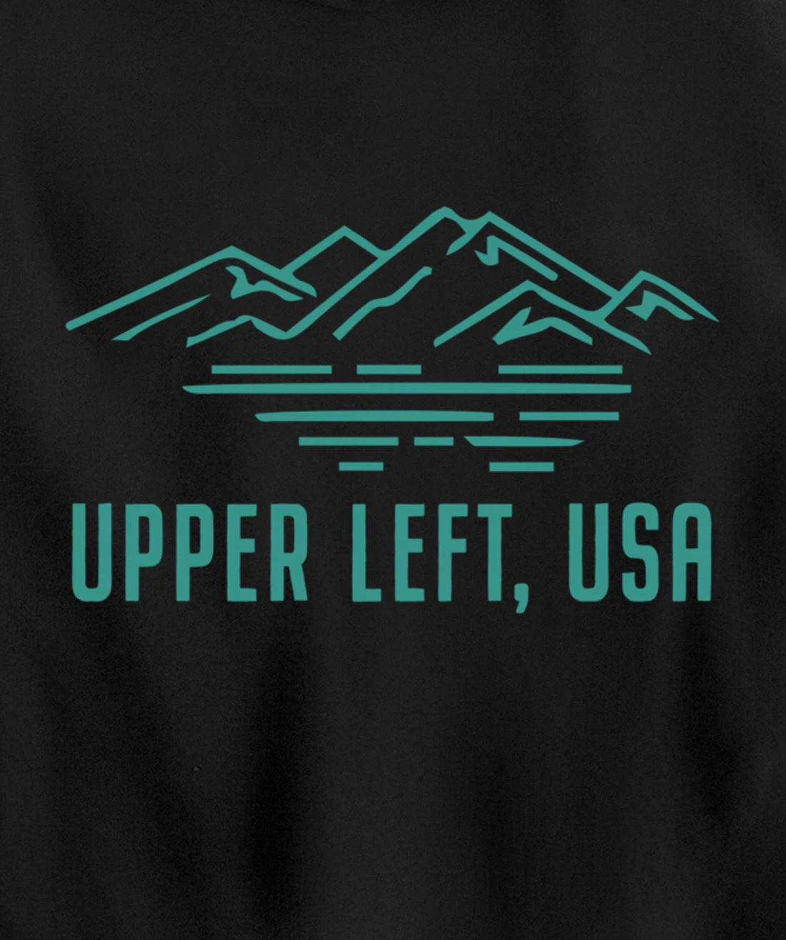 Upper Left USA- Pullover Hoodie