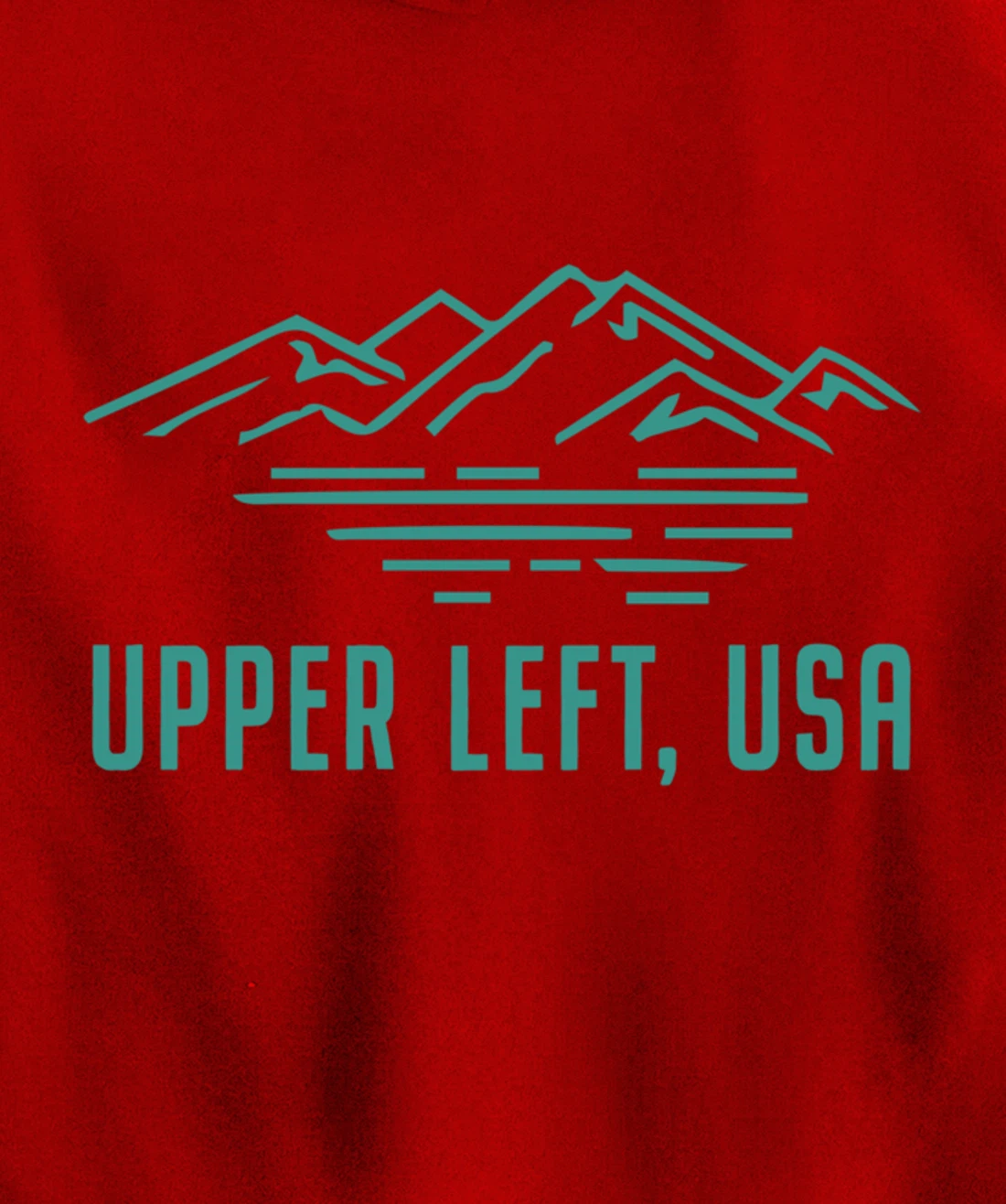 Upper Left USA- Pullover Hoodie