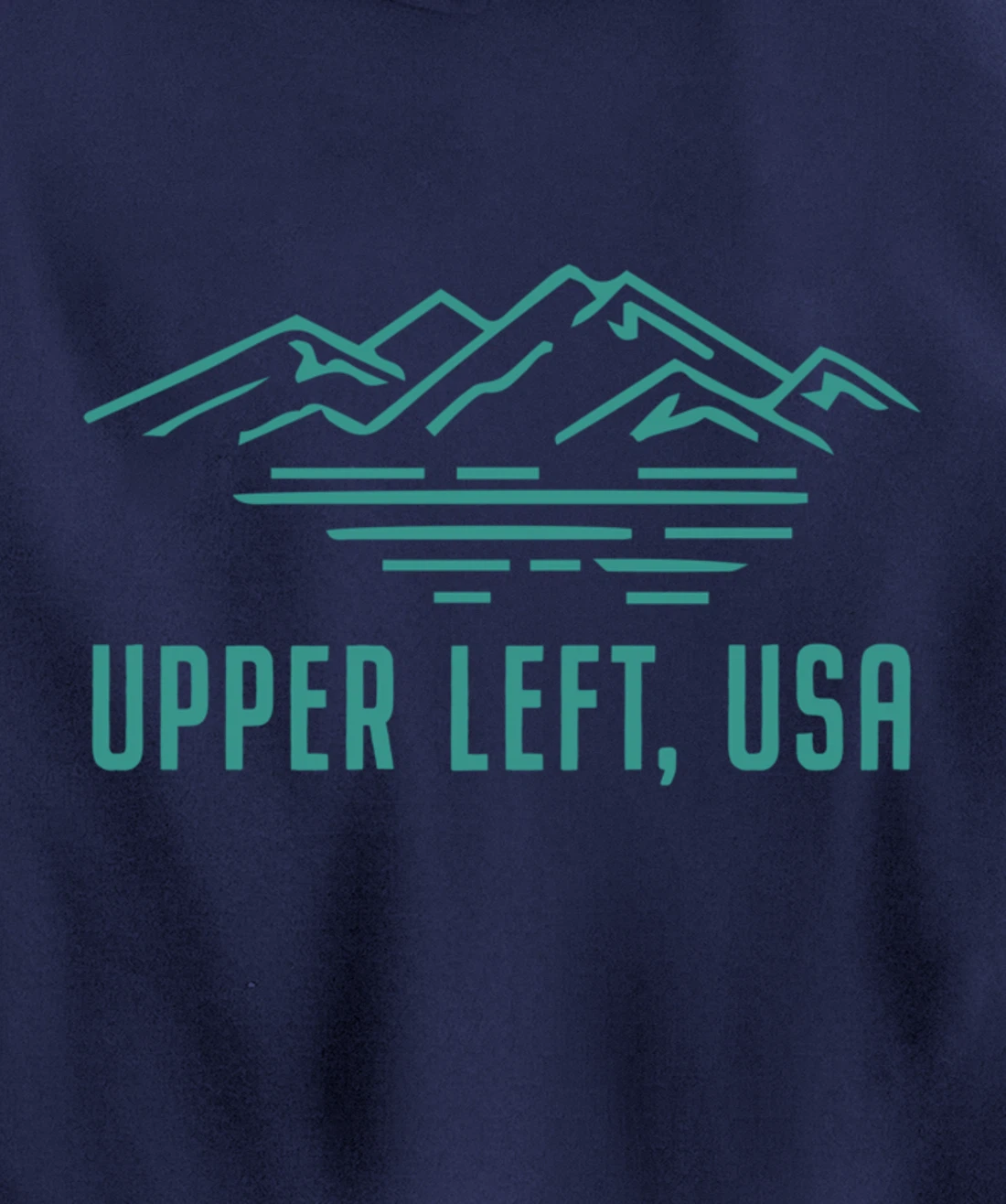 Upper Left USA- Pullover Hoodie