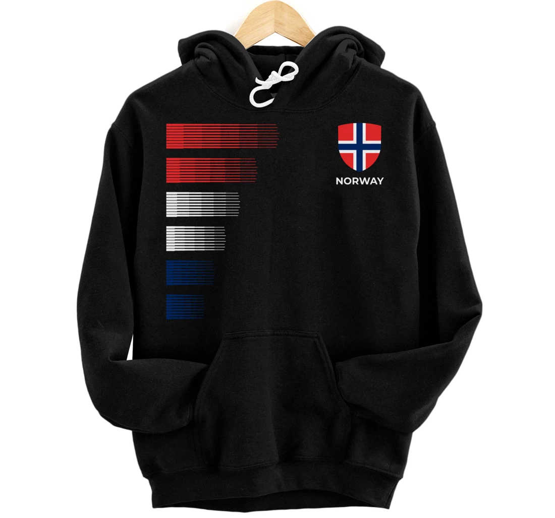 Norway Soccer Jersey - Norwegian Football Pullover Hoodie