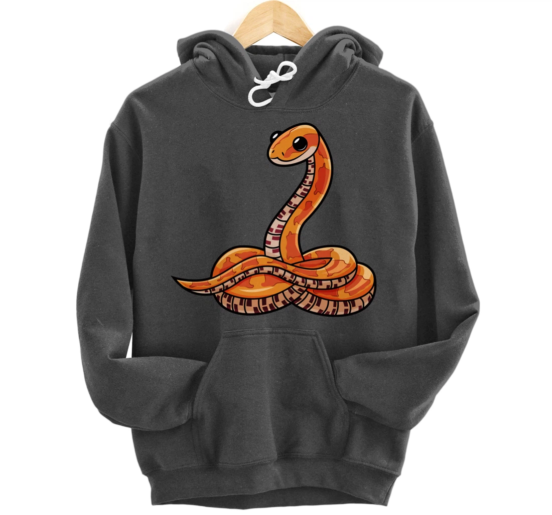 Cute Corn Snake Pullover Hoodie