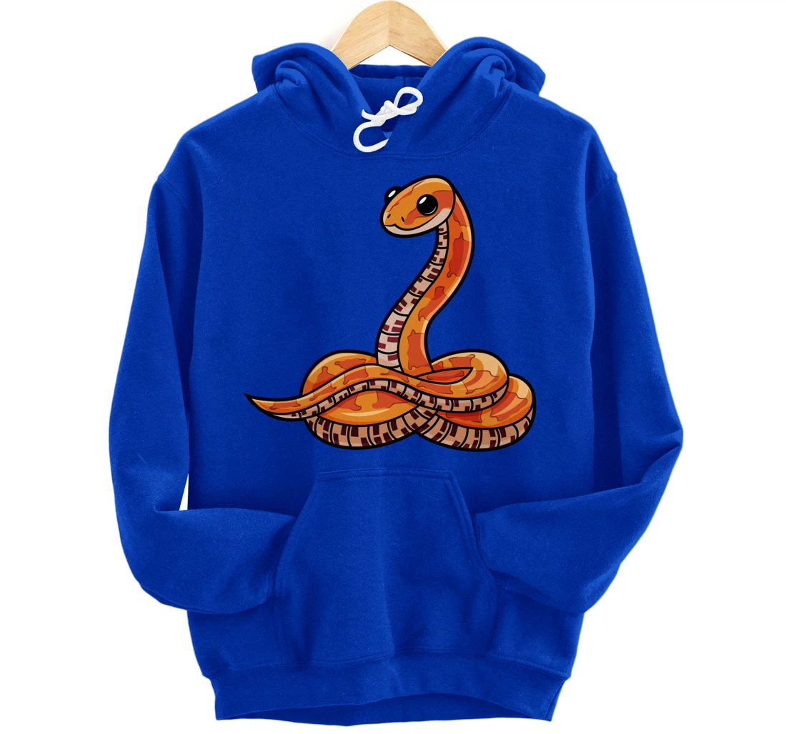 Cute Corn Snake Pullover Hoodie