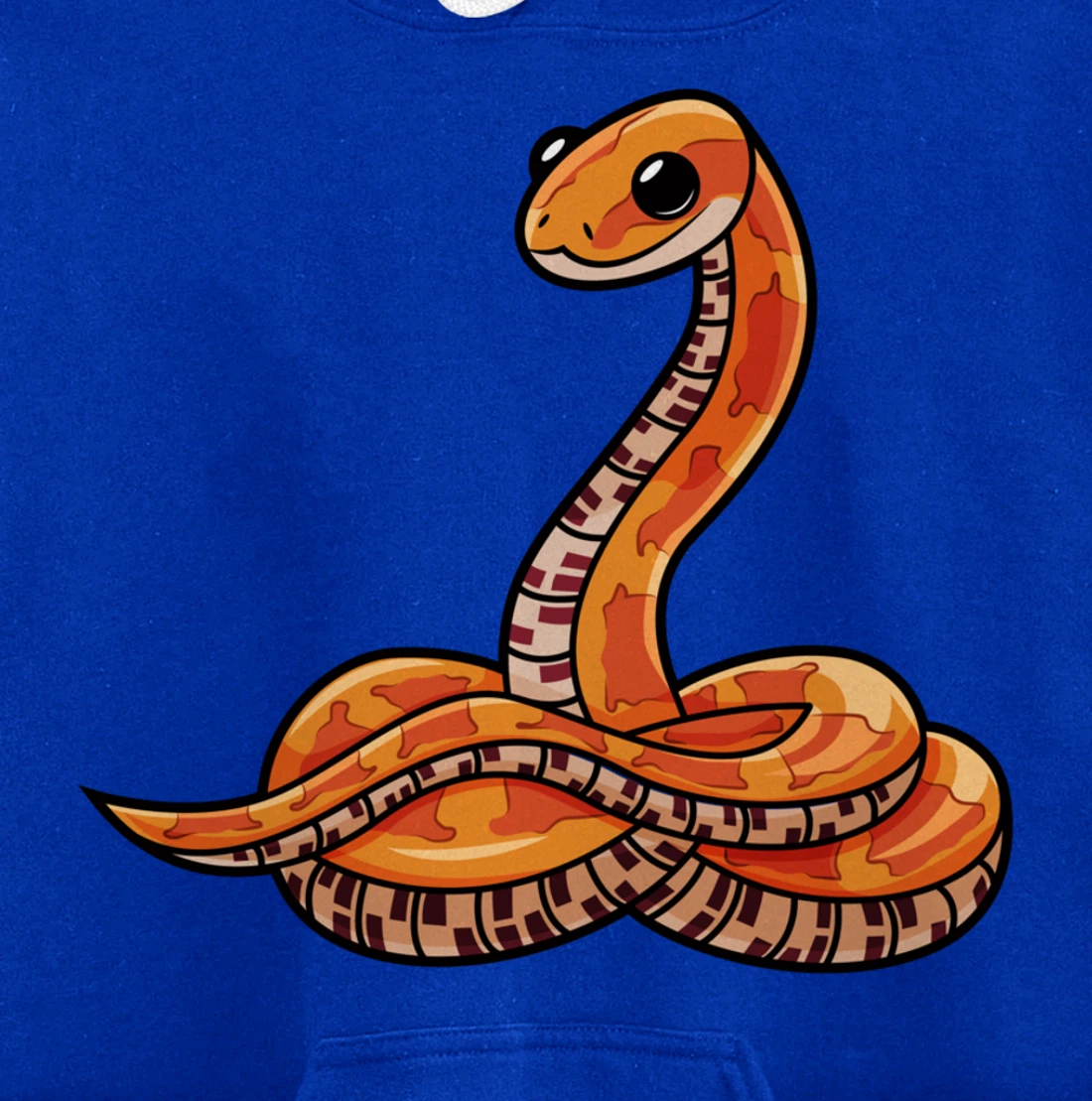 Cute Corn Snake Pullover Hoodie