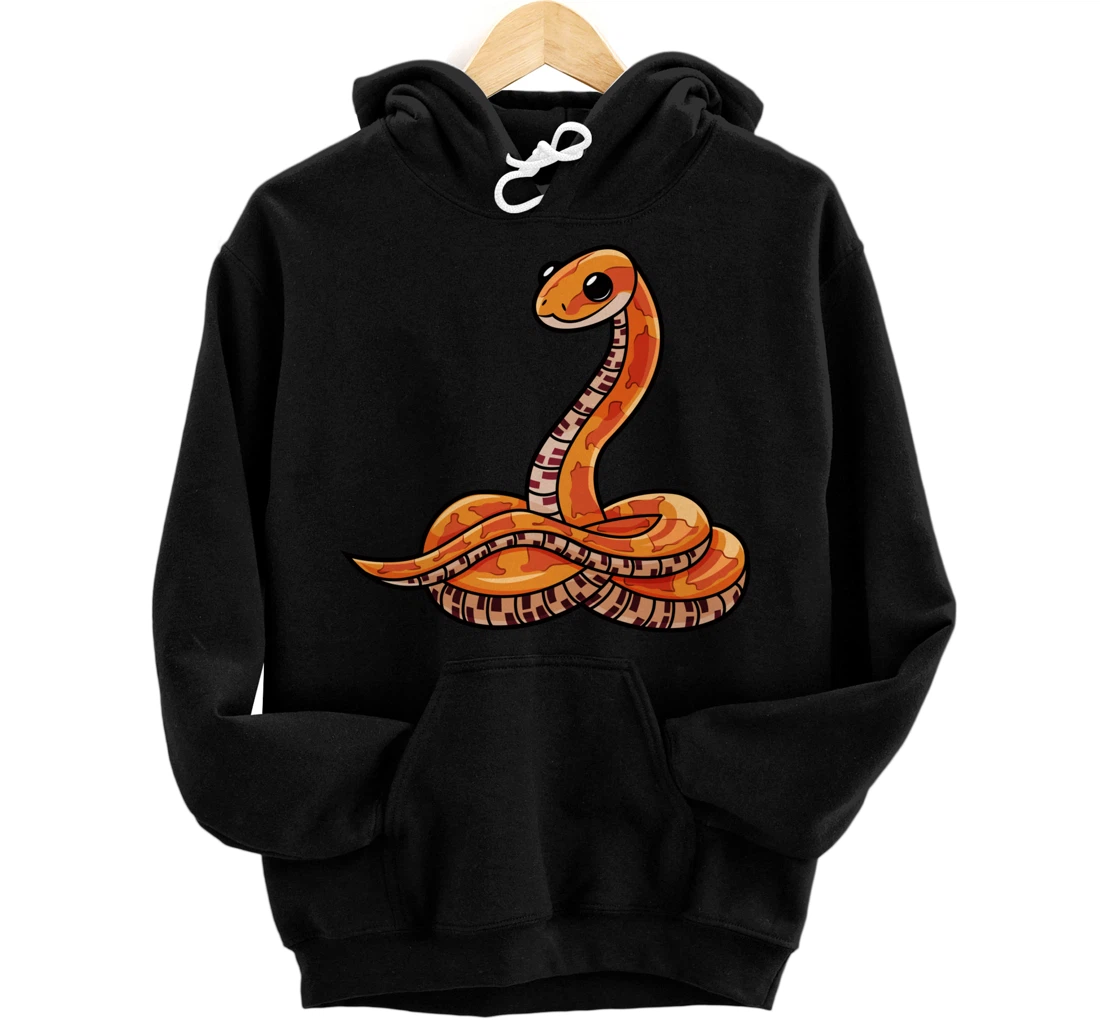 Cute Corn Snake Pullover Hoodie