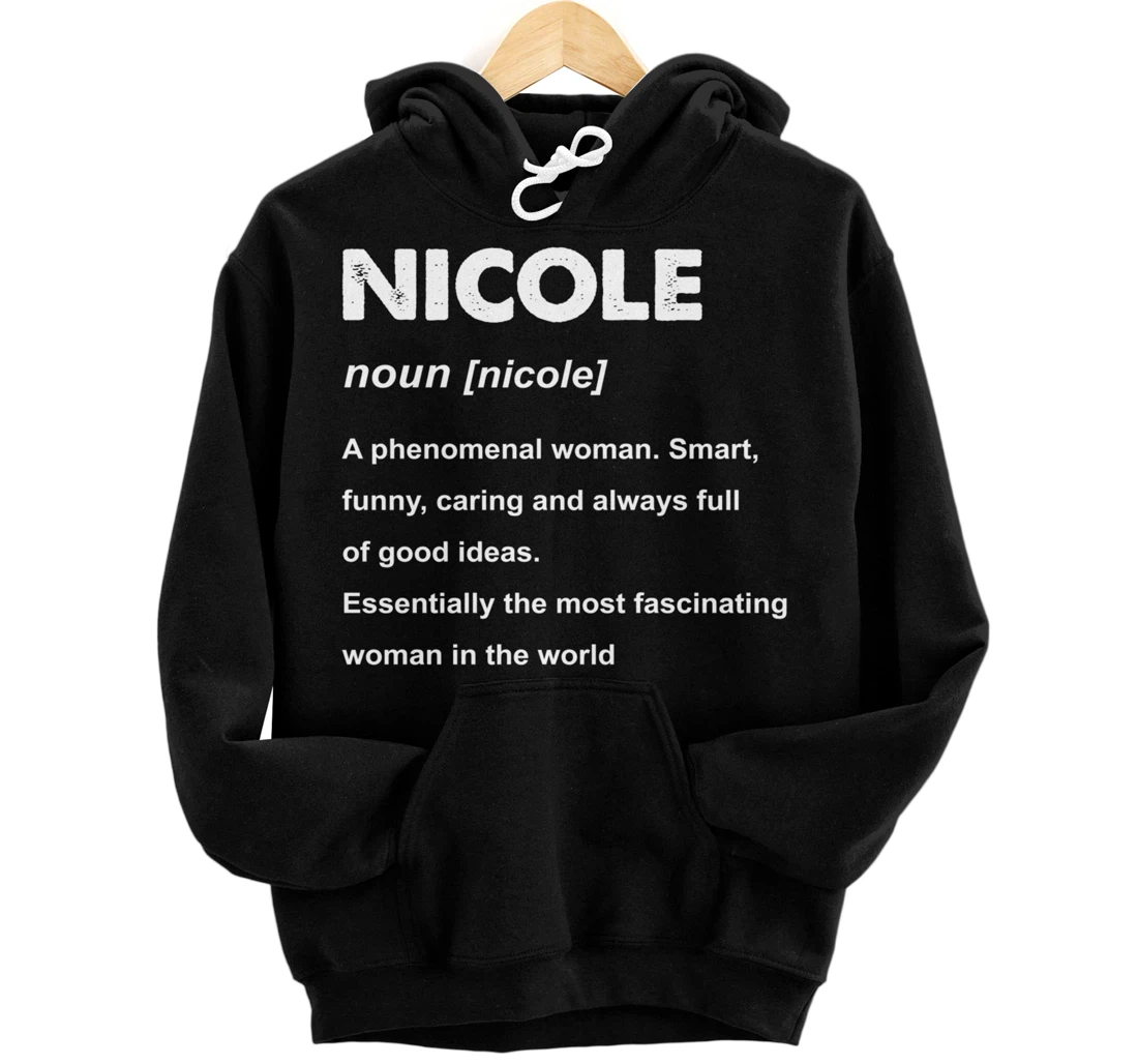 Nicole Name Pullover Hoodie