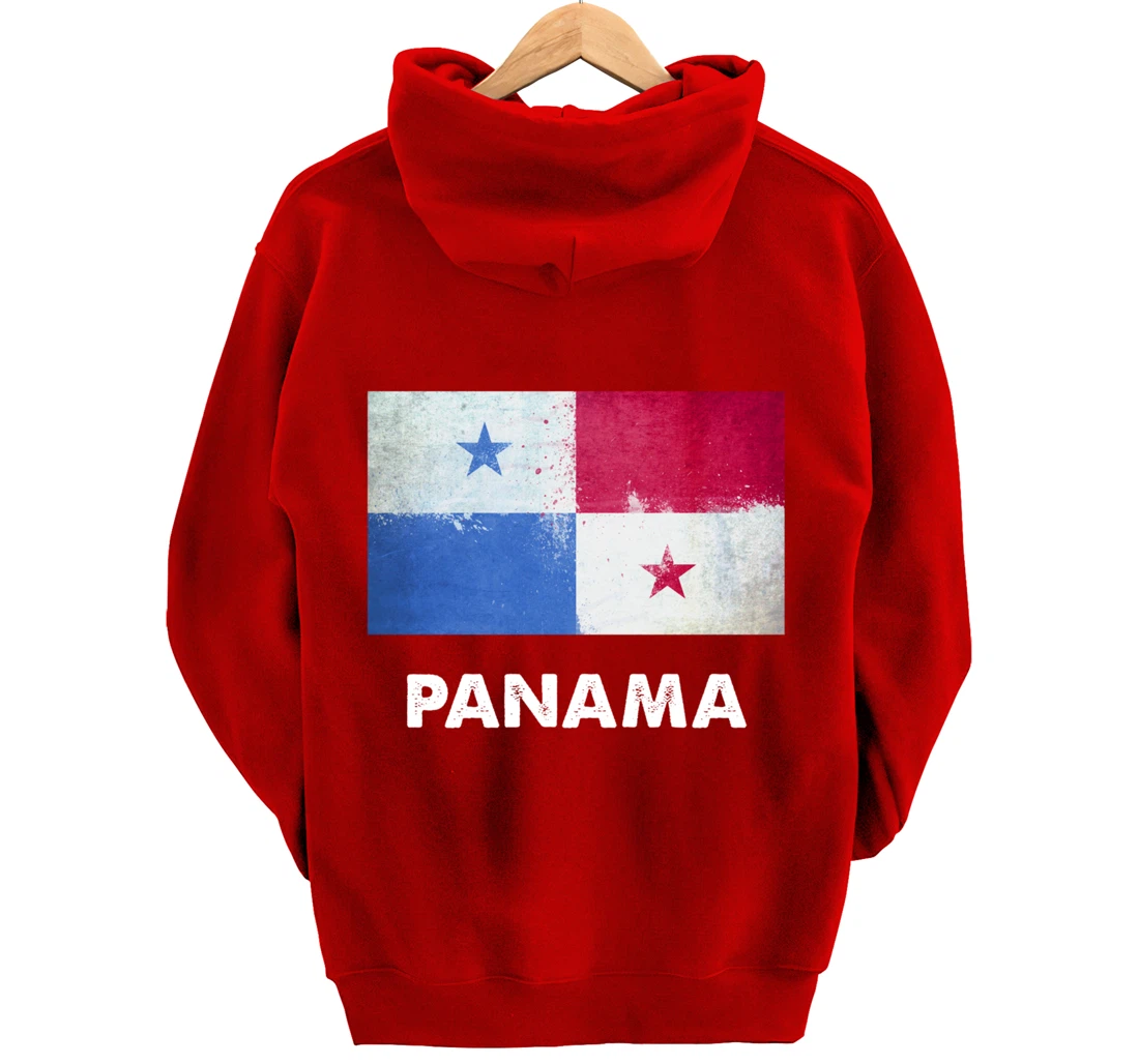 Panamanian Panama Flag Pullover Hoodie