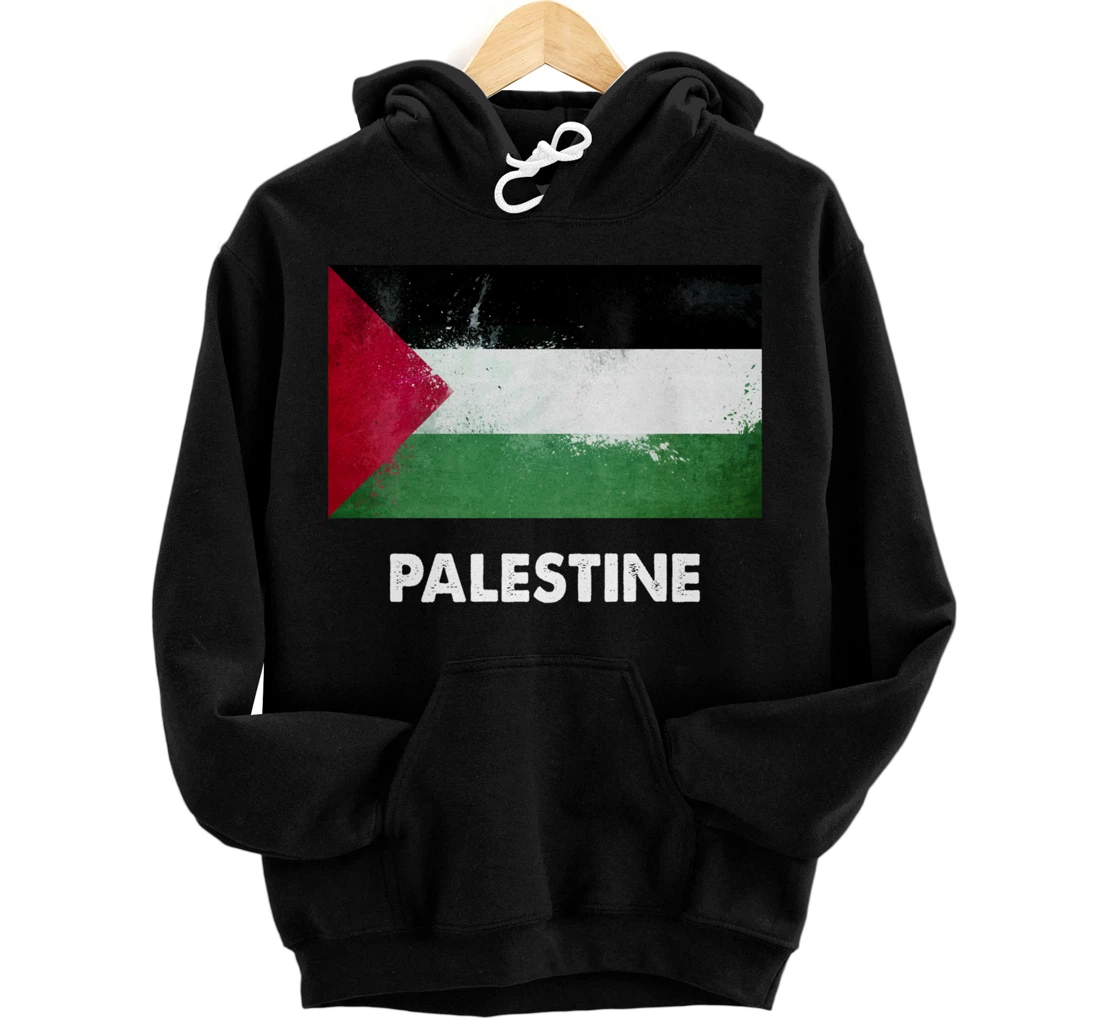 Palestinian Palestine Flag Pullover Hoodie