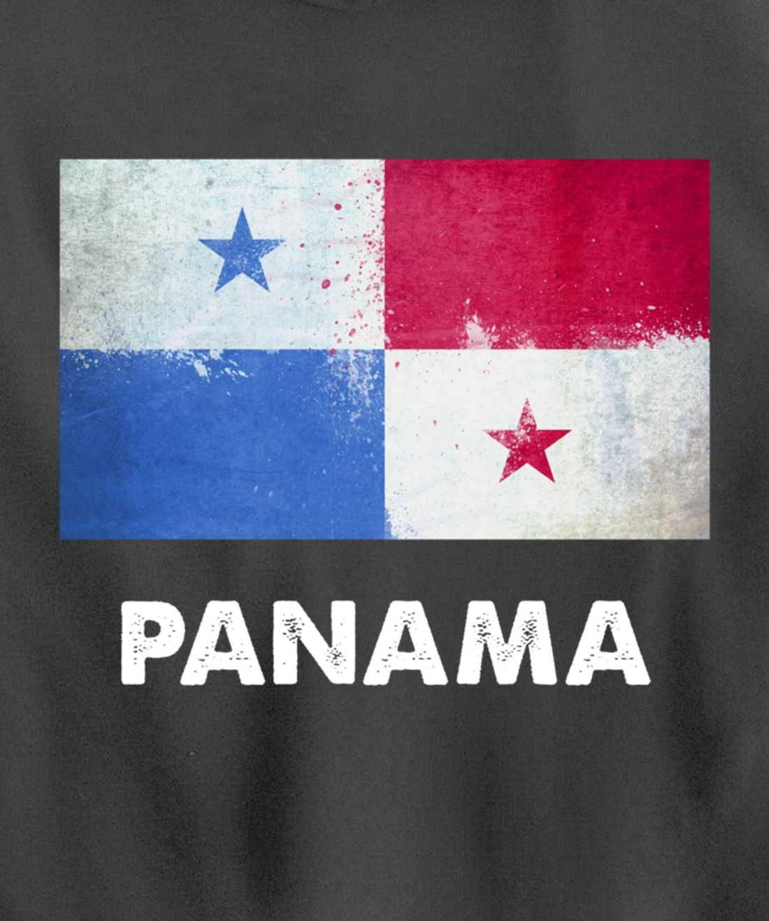 Panamanian Panama Flag Pullover Hoodie