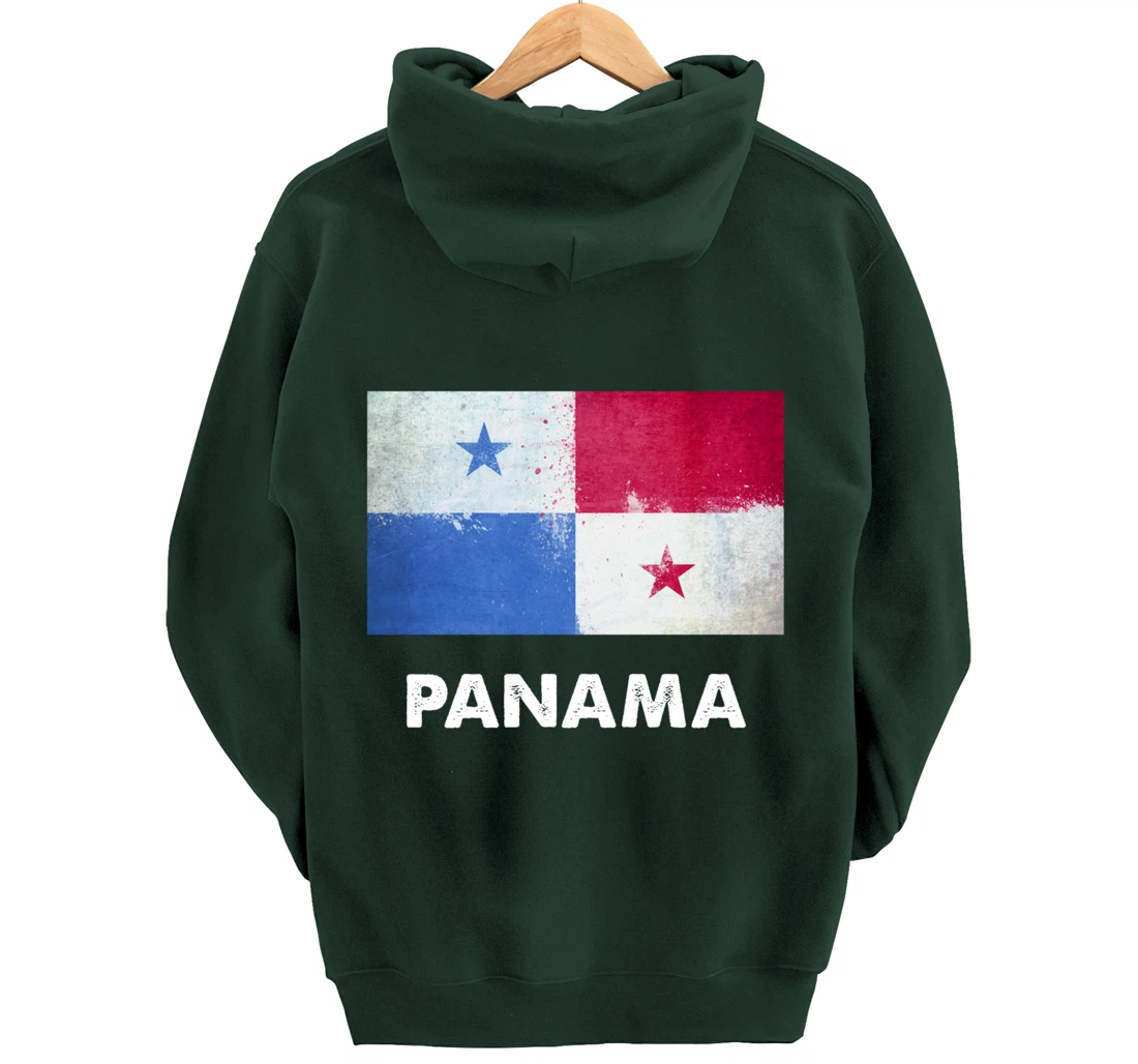 Panamanian Panama Flag Pullover Hoodie
