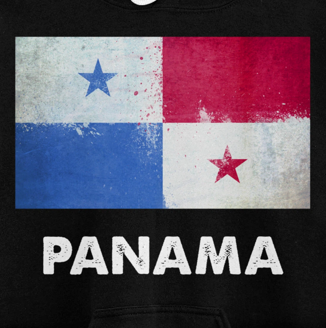 Panamanian Panama Flag Pullover Hoodie