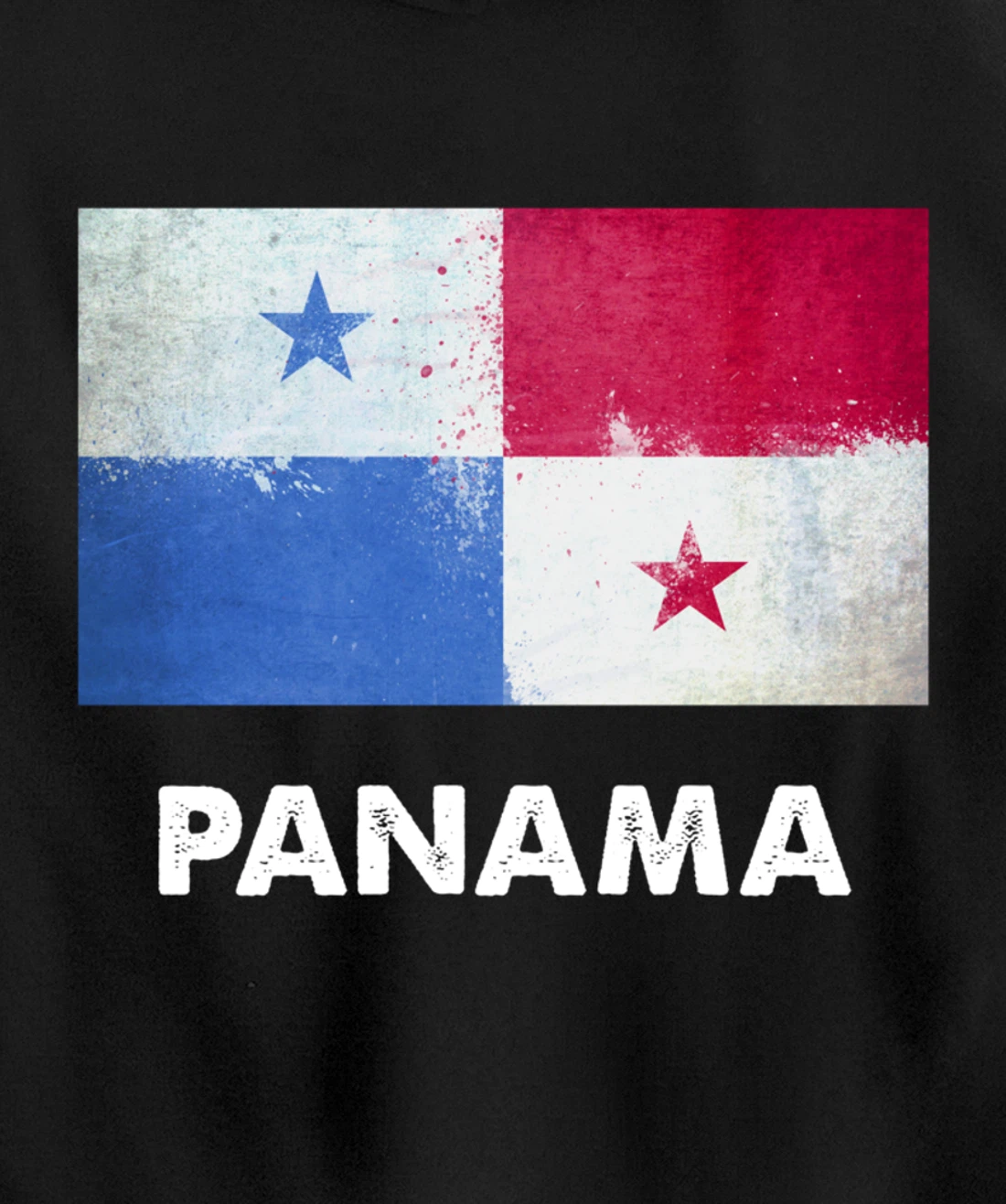 Panamanian Panama Flag Pullover Hoodie