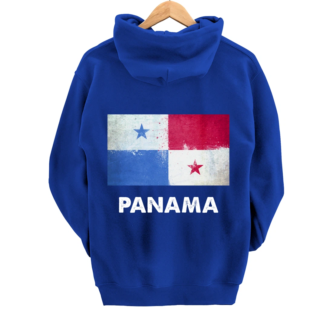 Panamanian Panama Flag Pullover Hoodie