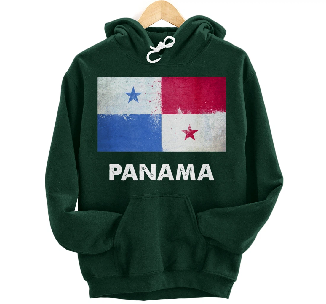 Panamanian Panama Flag Pullover Hoodie