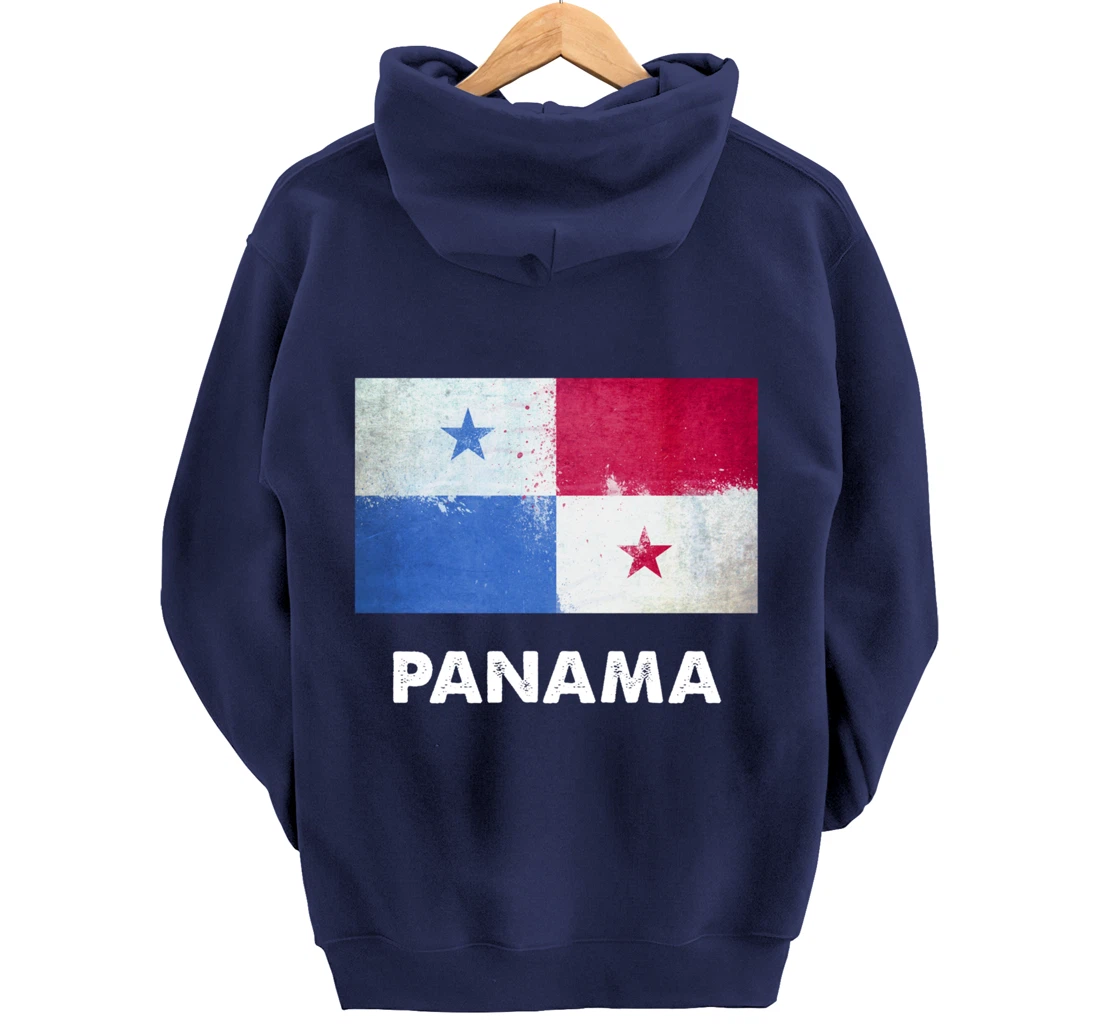 Panamanian Panama Flag Pullover Hoodie