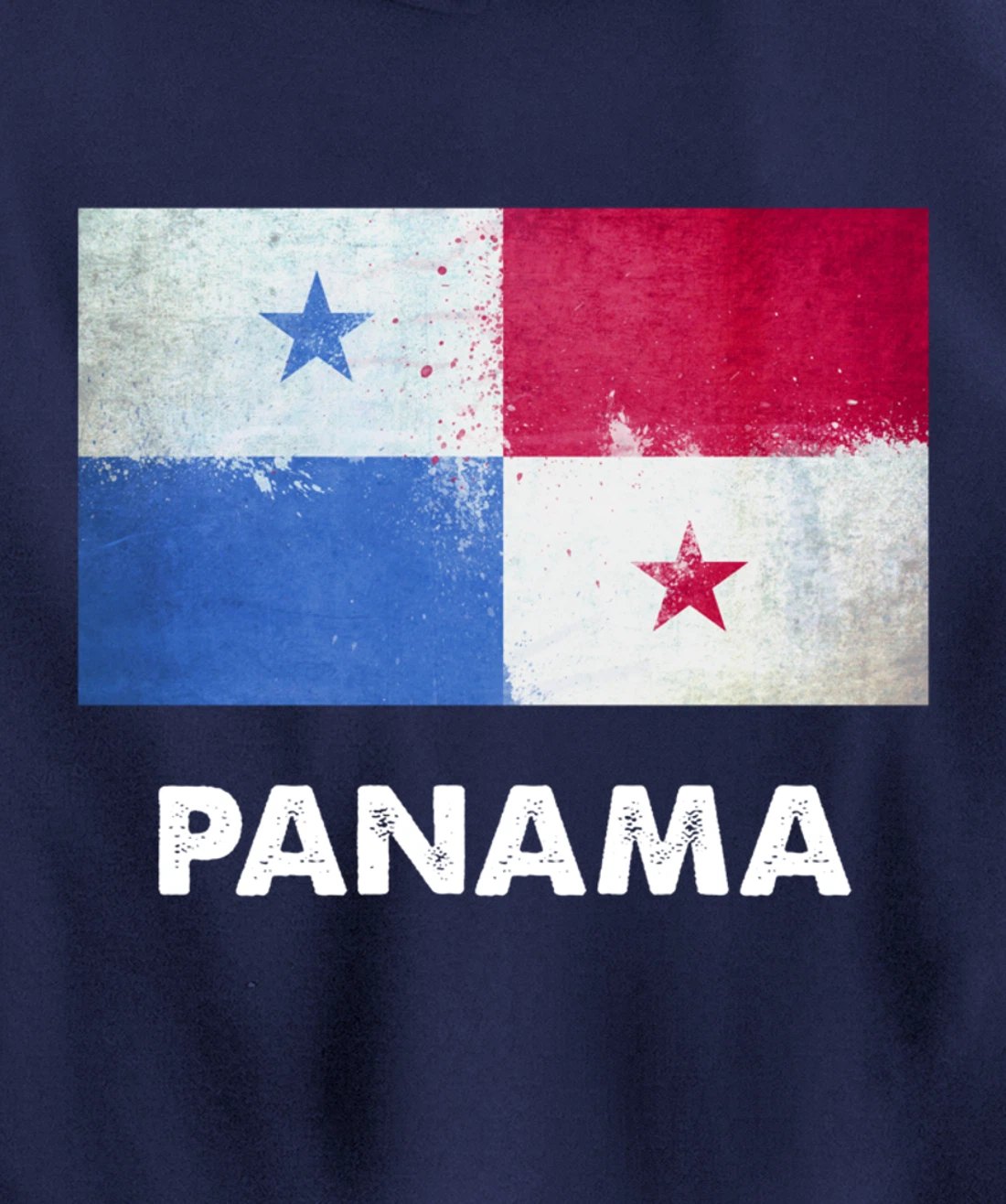 Panamanian Panama Flag Pullover Hoodie