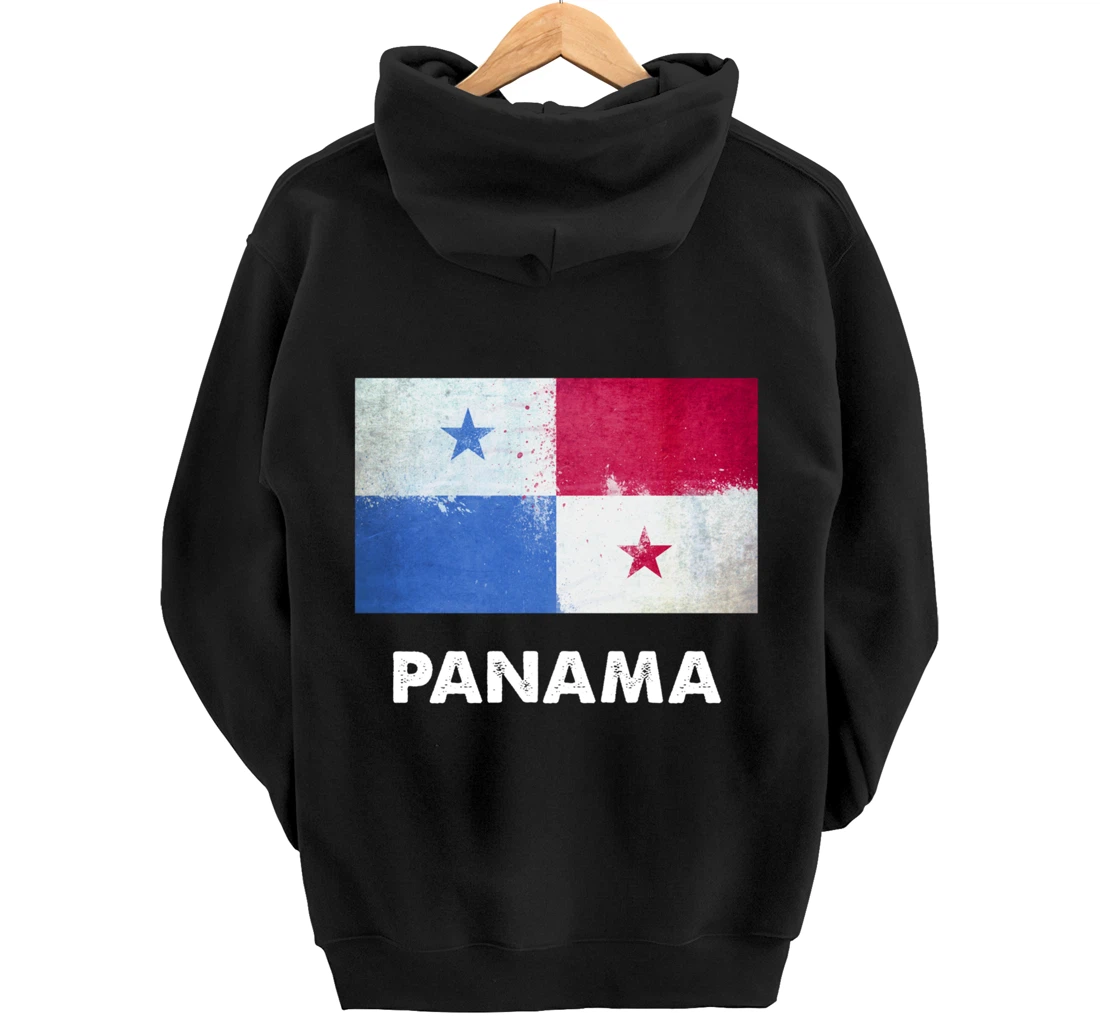 Panamanian Panama Flag Pullover Hoodie