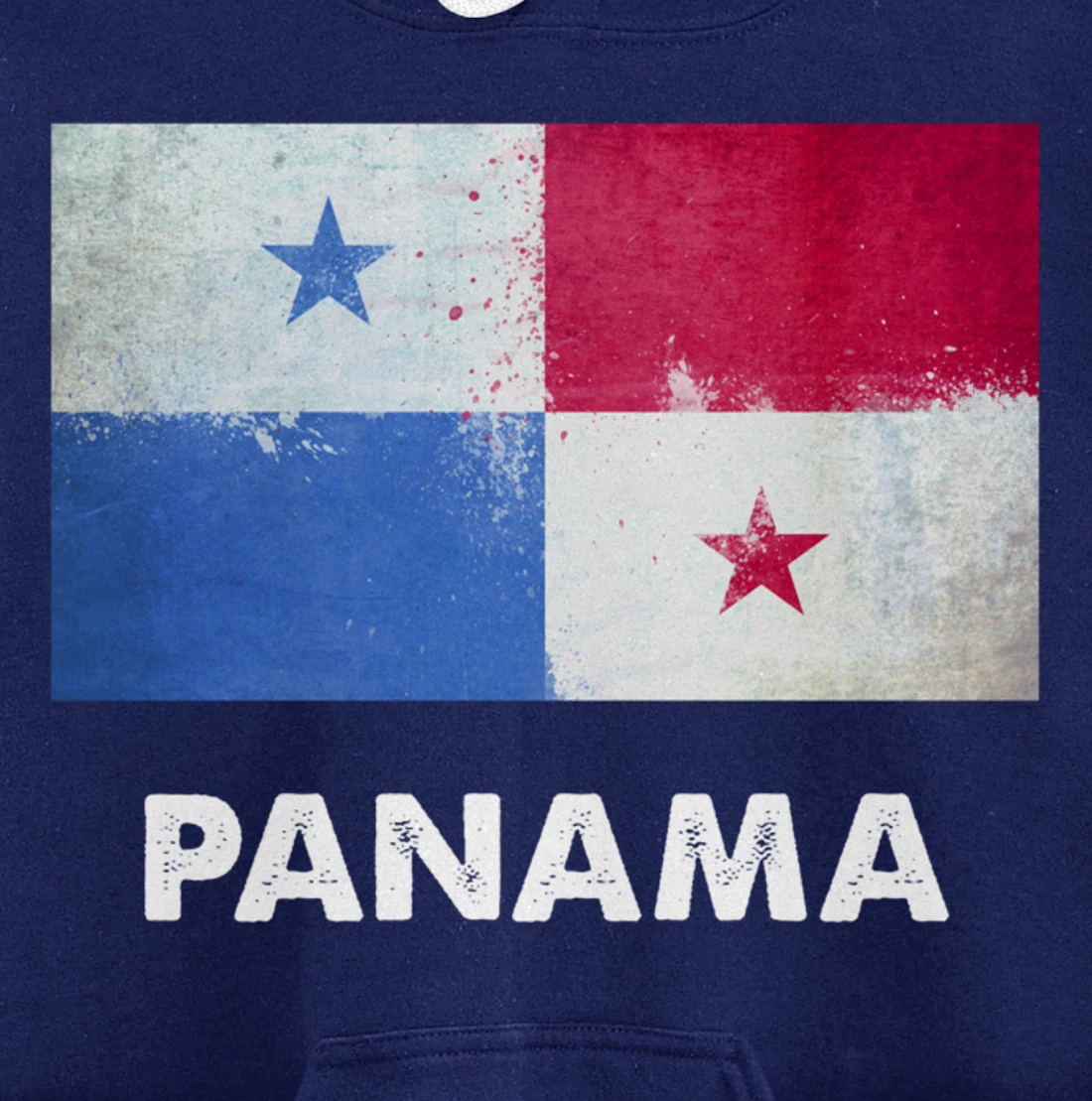Panamanian Panama Flag Pullover Hoodie