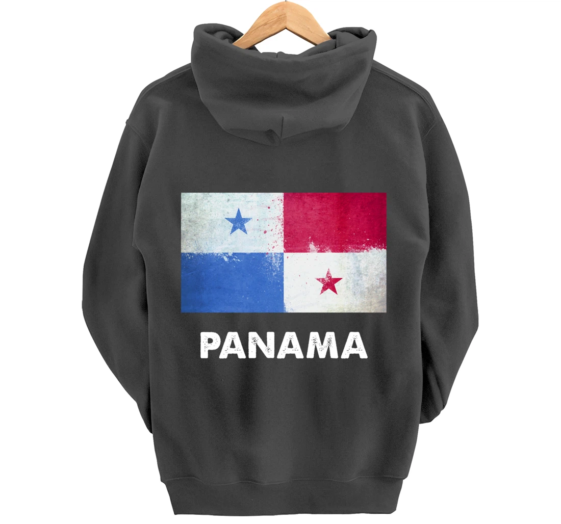 Panamanian Panama Flag Pullover Hoodie