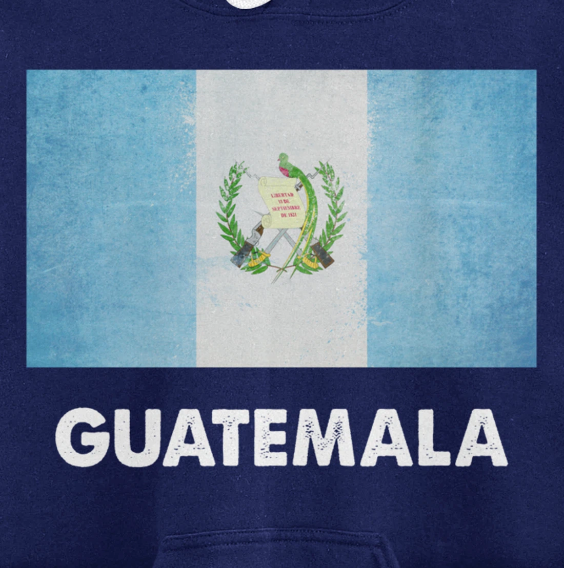 Guatemalan Guatemala Flag Pullover Hoodie