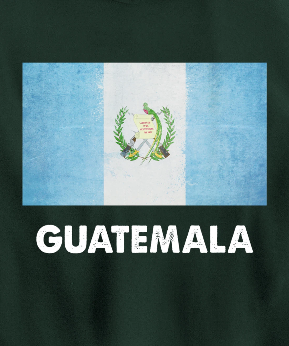 Guatemalan Guatemala Flag Pullover Hoodie
