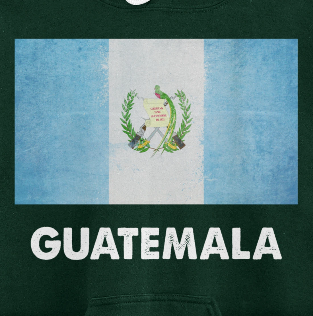 Guatemalan Guatemala Flag Pullover Hoodie