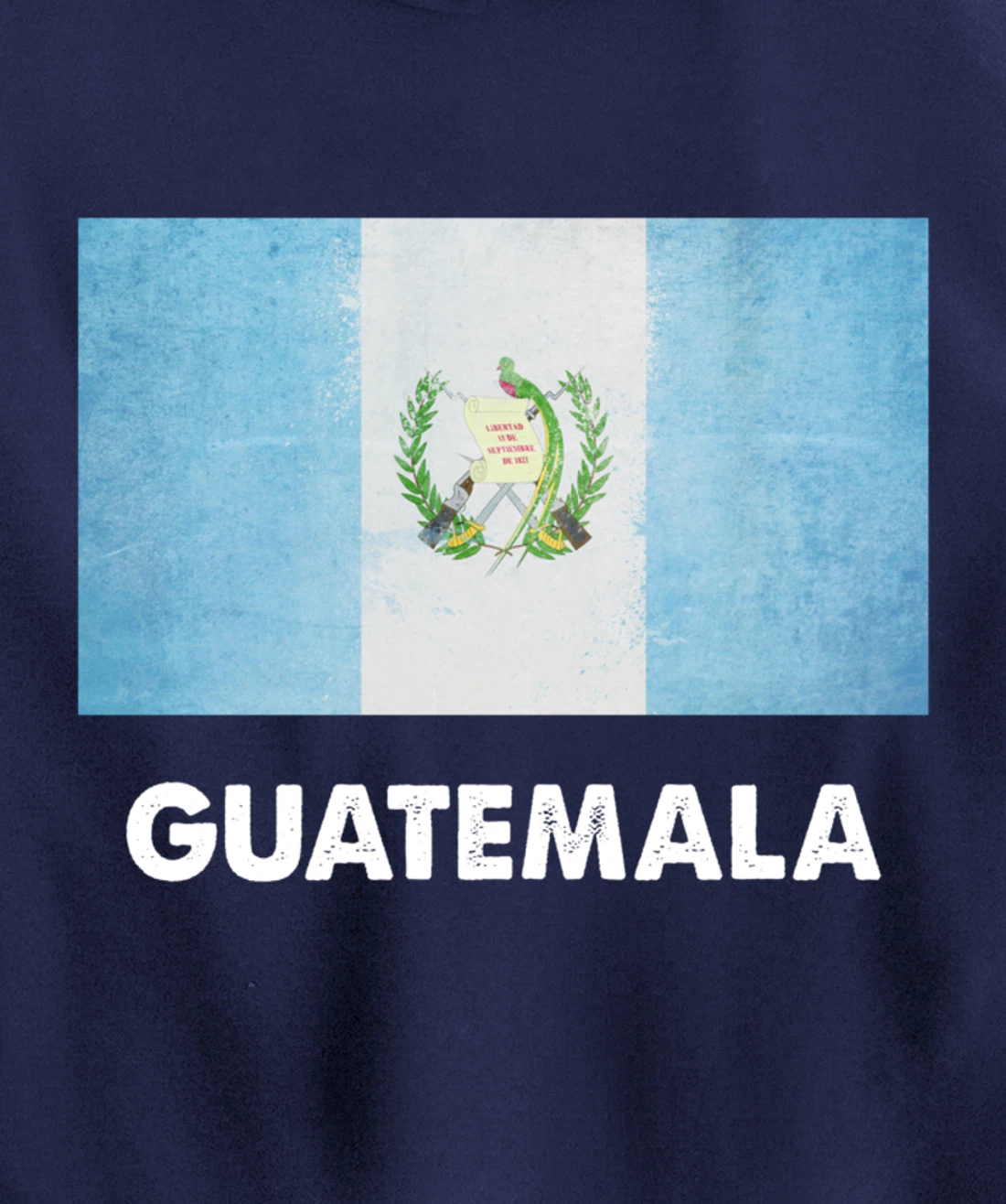 Guatemalan Guatemala Flag Pullover Hoodie