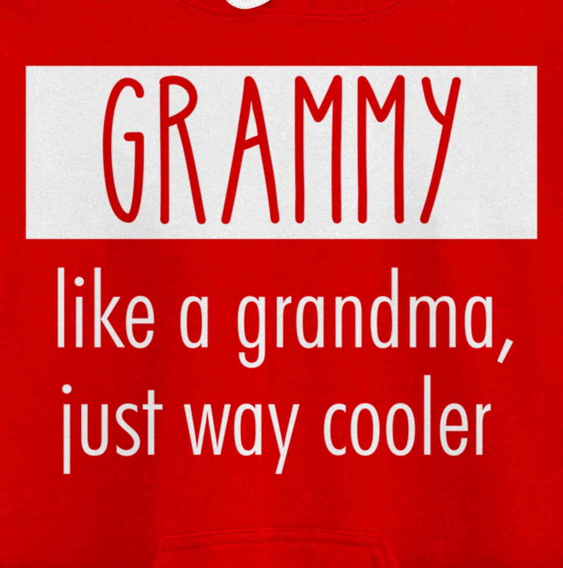World's Best Grandma - Womens Grammy Definition Pullover Hoodie