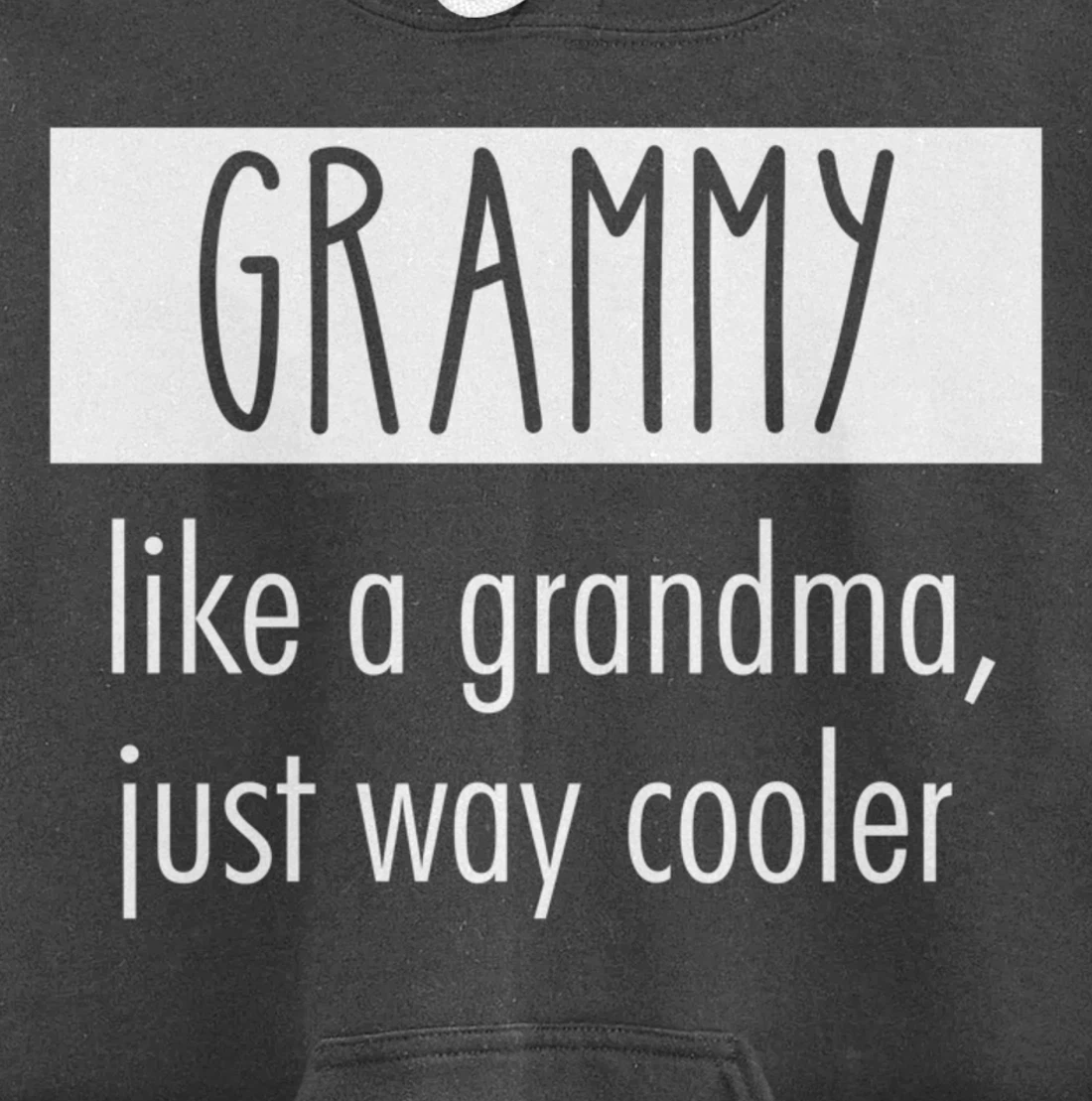 World's Best Grandma - Womens Grammy Definition Pullover Hoodie