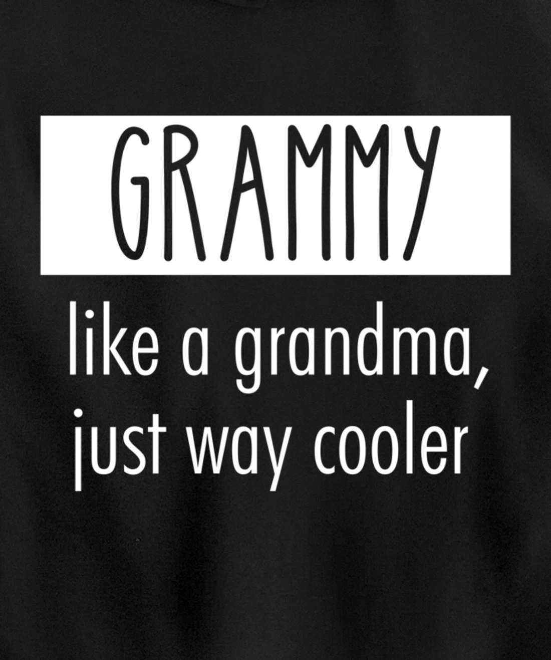 World's Best Grandma - Womens Grammy Definition Pullover Hoodie
