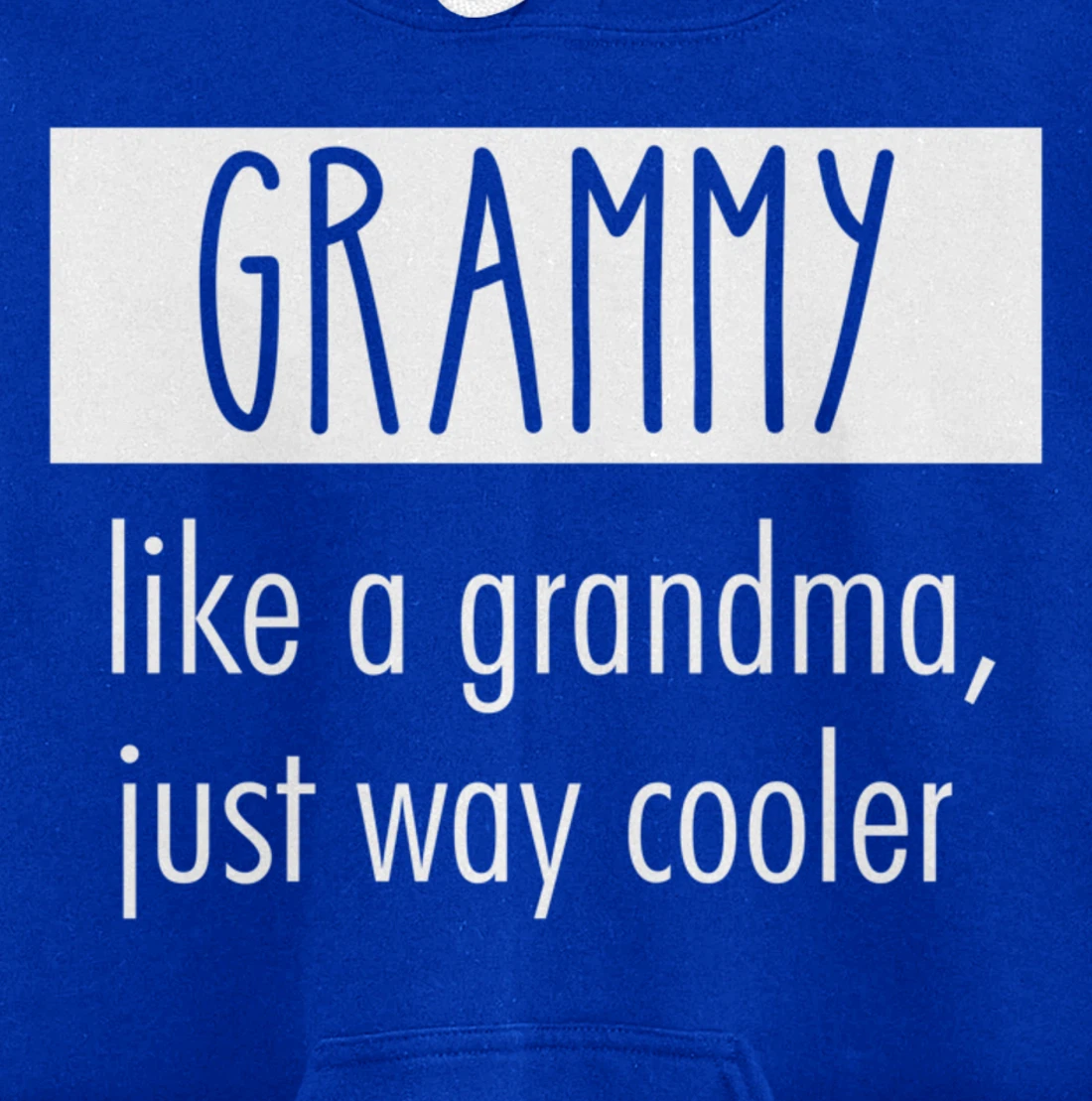 World's Best Grandma - Womens Grammy Definition Pullover Hoodie