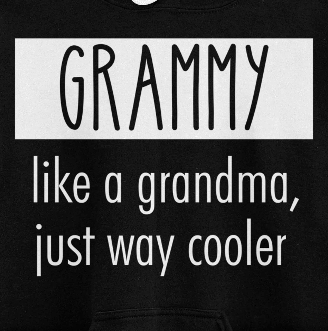 World's Best Grandma - Womens Grammy Definition Pullover Hoodie