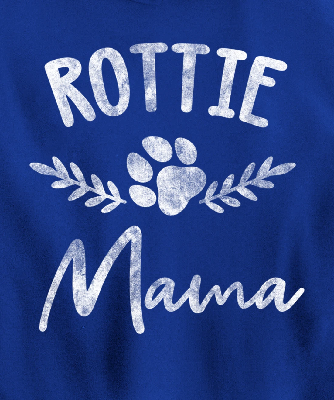 Rottie Mama Design For Rottweilier Mom - Rottie Mom Pullover Hoodie