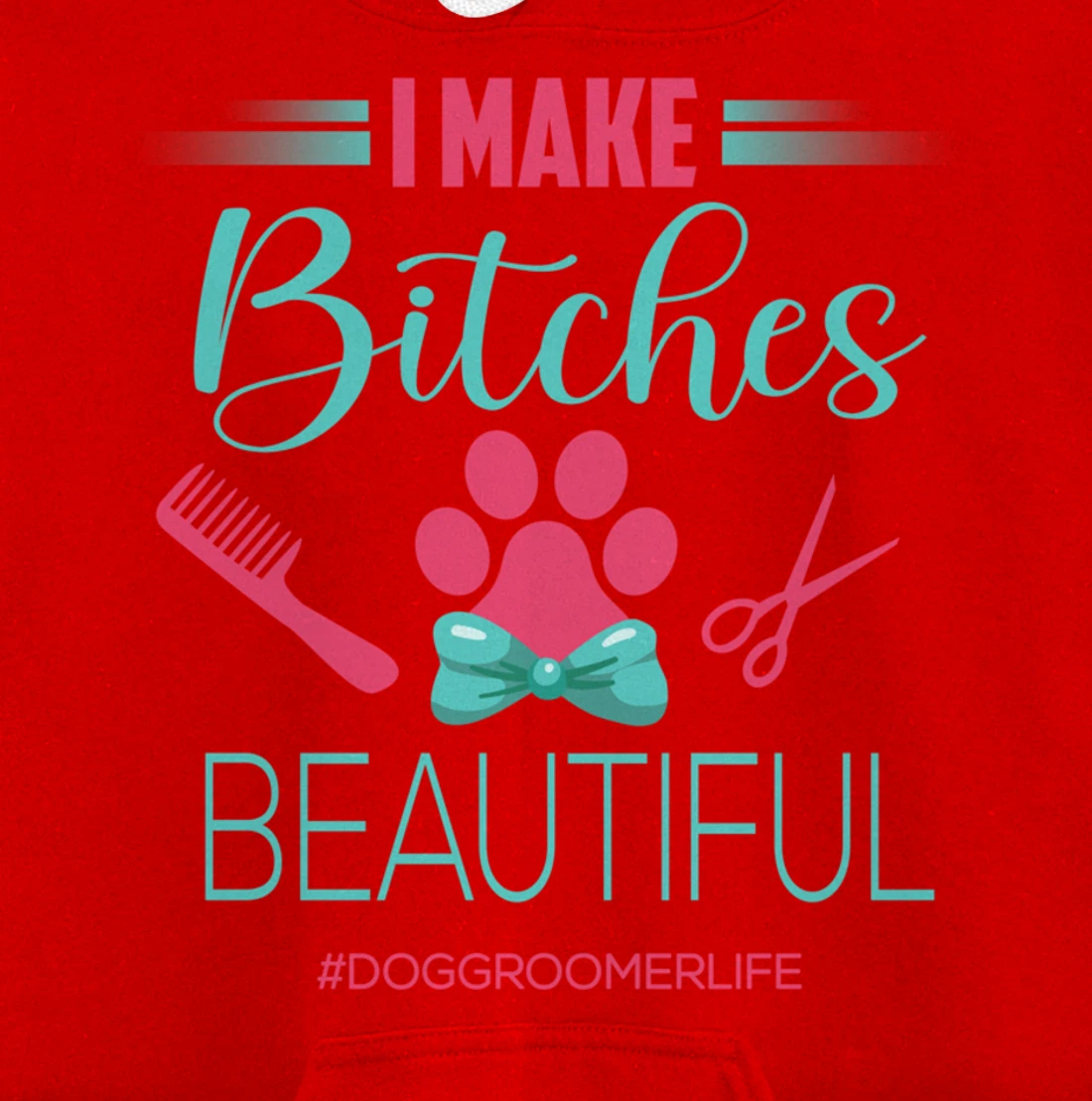Dog Groomer Shirt Dog Grooming Outfit Funny Dog Groomer Gift Pullover Hoodie