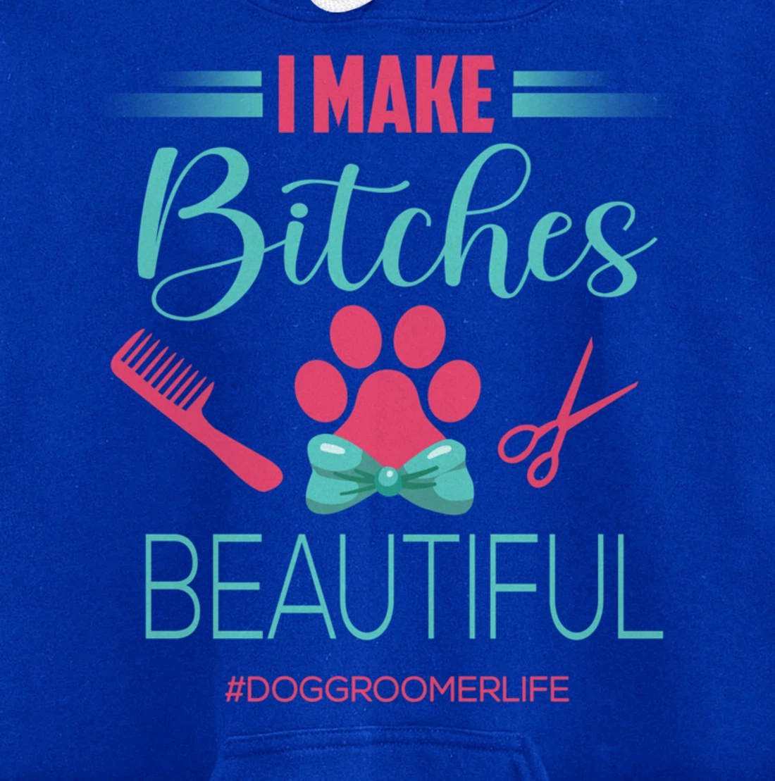 Dog Groomer Shirt Dog Grooming Outfit Funny Dog Groomer Gift Pullover Hoodie