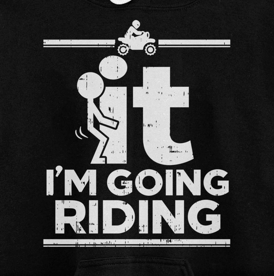 F It Im Going Riding Dirt Bike Motocross Track Racing Gift Pullover Hoodie