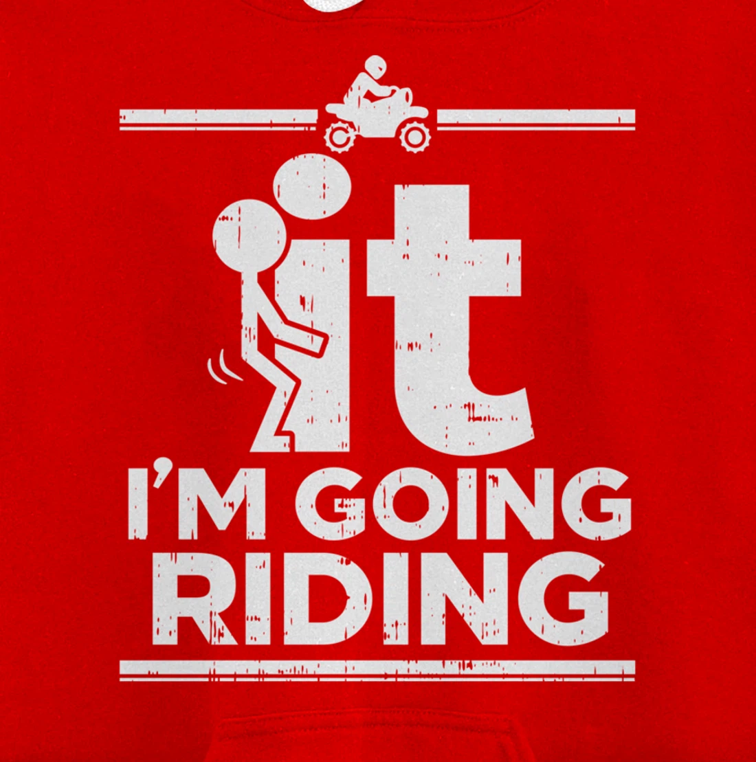 F It Im Going Riding Dirt Bike Motocross Track Racing Gift Pullover Hoodie