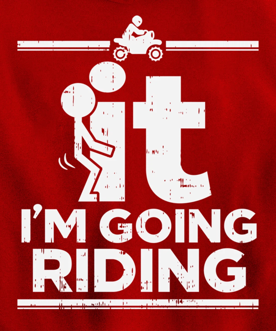 F It Im Going Riding Dirt Bike Motocross Track Racing Gift Pullover Hoodie