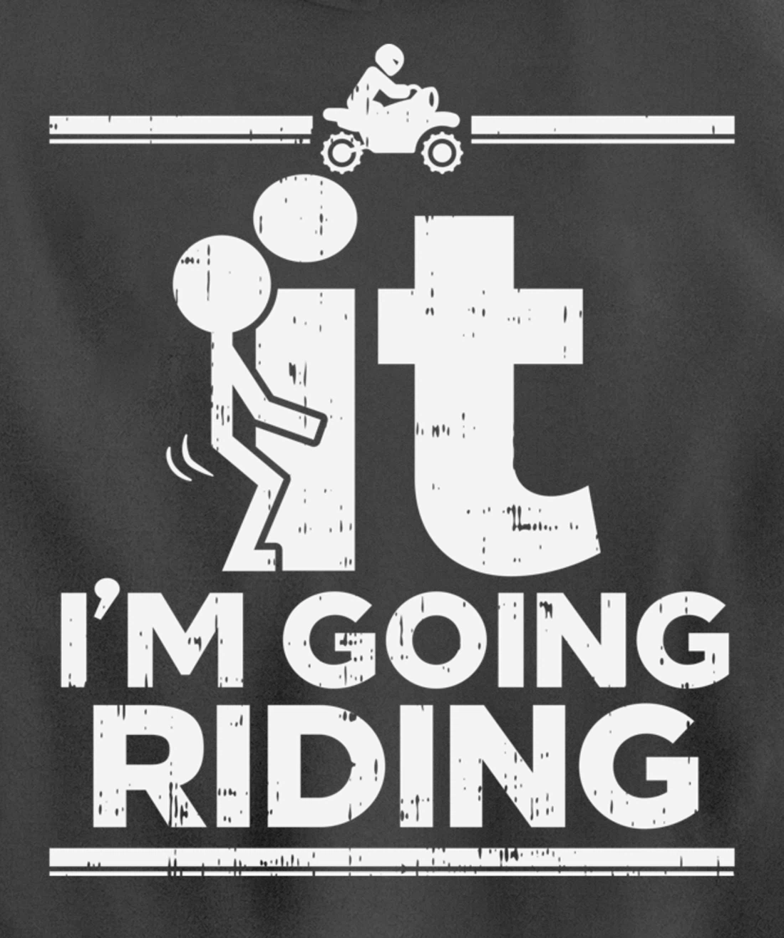 F It Im Going Riding Dirt Bike Motocross Track Racing Gift Pullover Hoodie