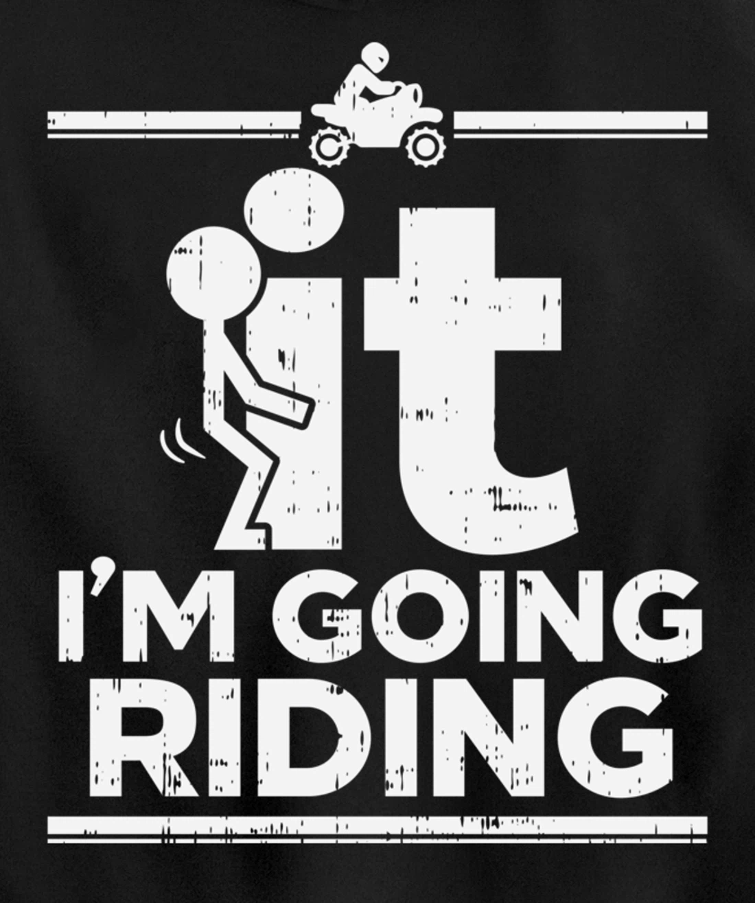 F It Im Going Riding Dirt Bike Motocross Track Racing Gift Pullover Hoodie