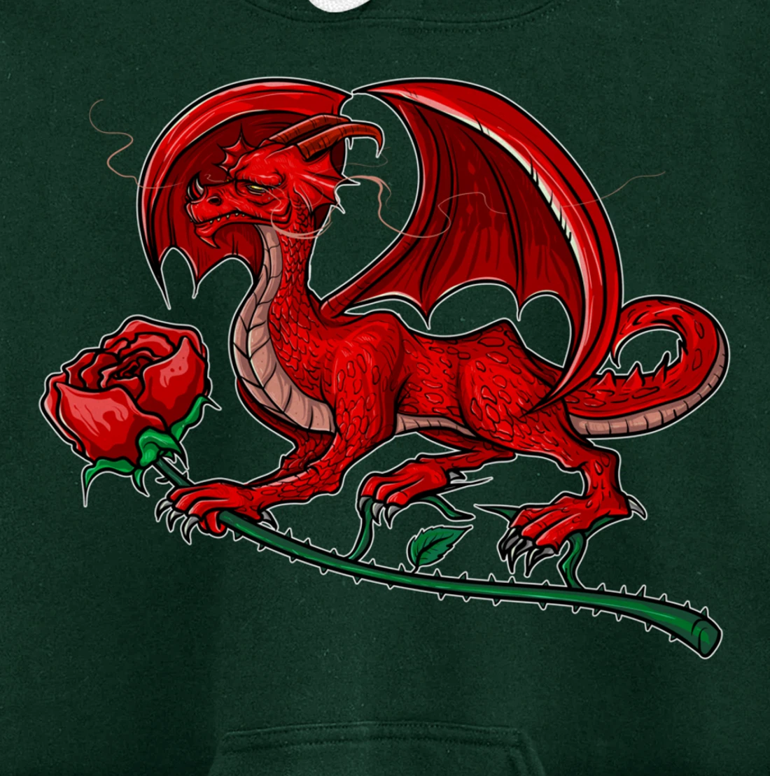 Dragon Fantasy Mythical Dragon Lover Pullover Hoodie