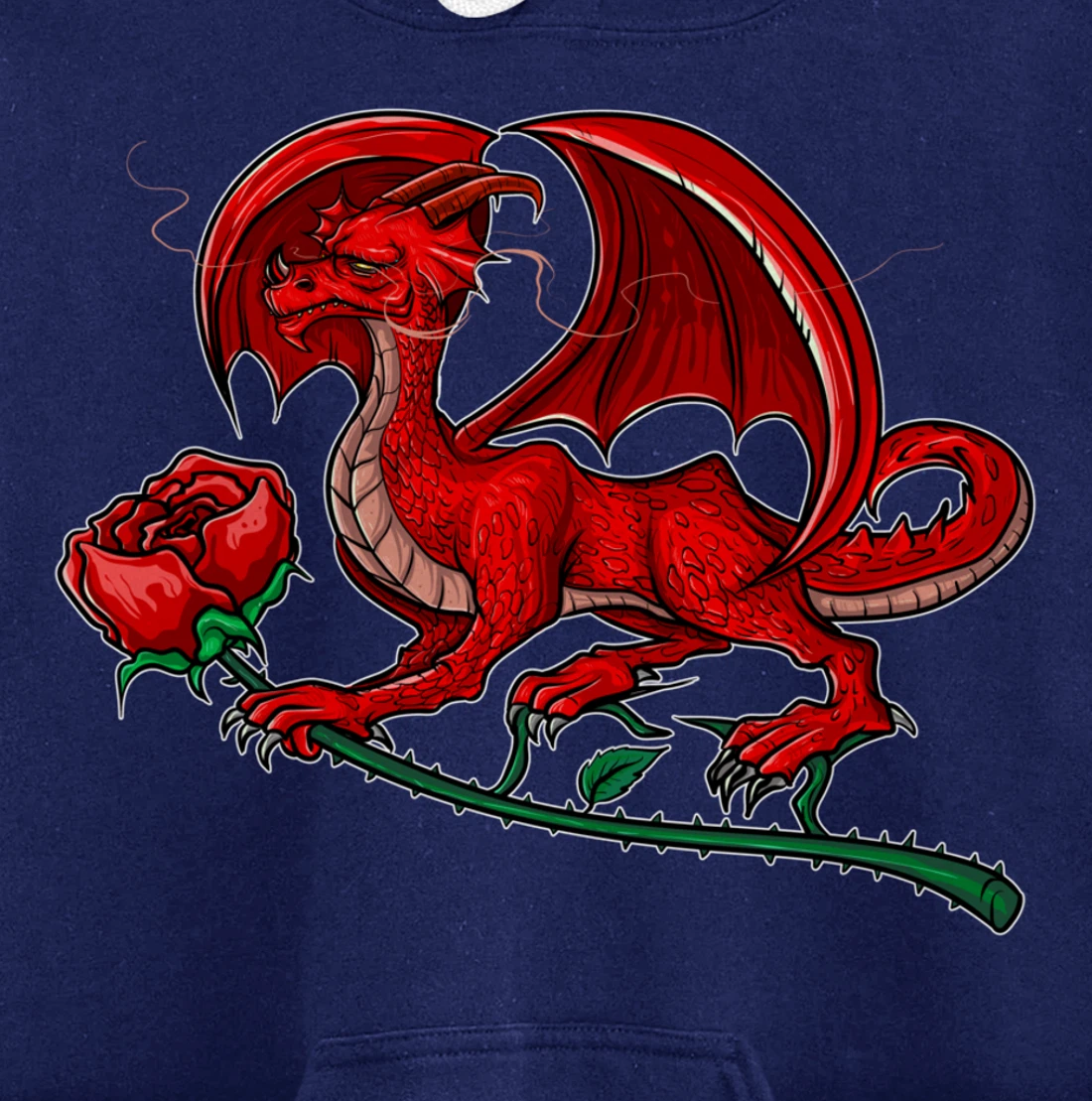 Dragon Fantasy Mythical Dragon Lover Pullover Hoodie