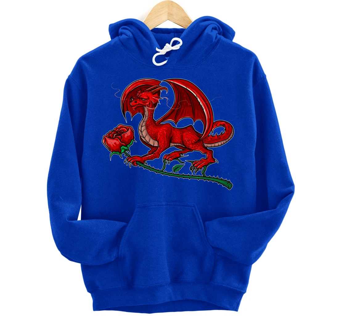 Dragon Fantasy Mythical Dragon Lover Pullover Hoodie