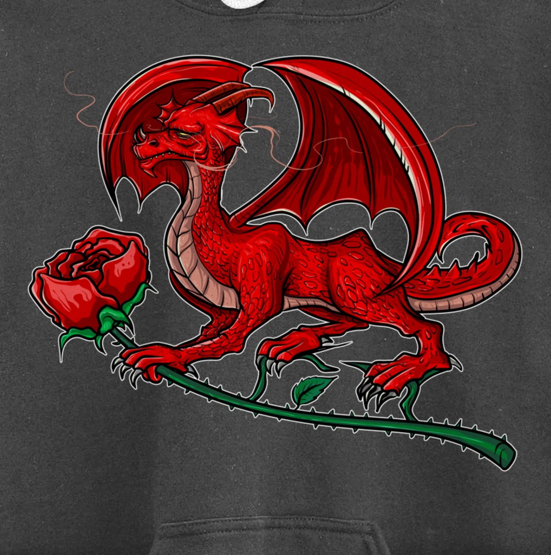 Dragon Fantasy Mythical Dragon Lover Pullover Hoodie