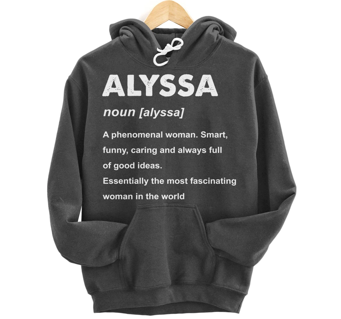 Alyssa Name Pullover Hoodie
