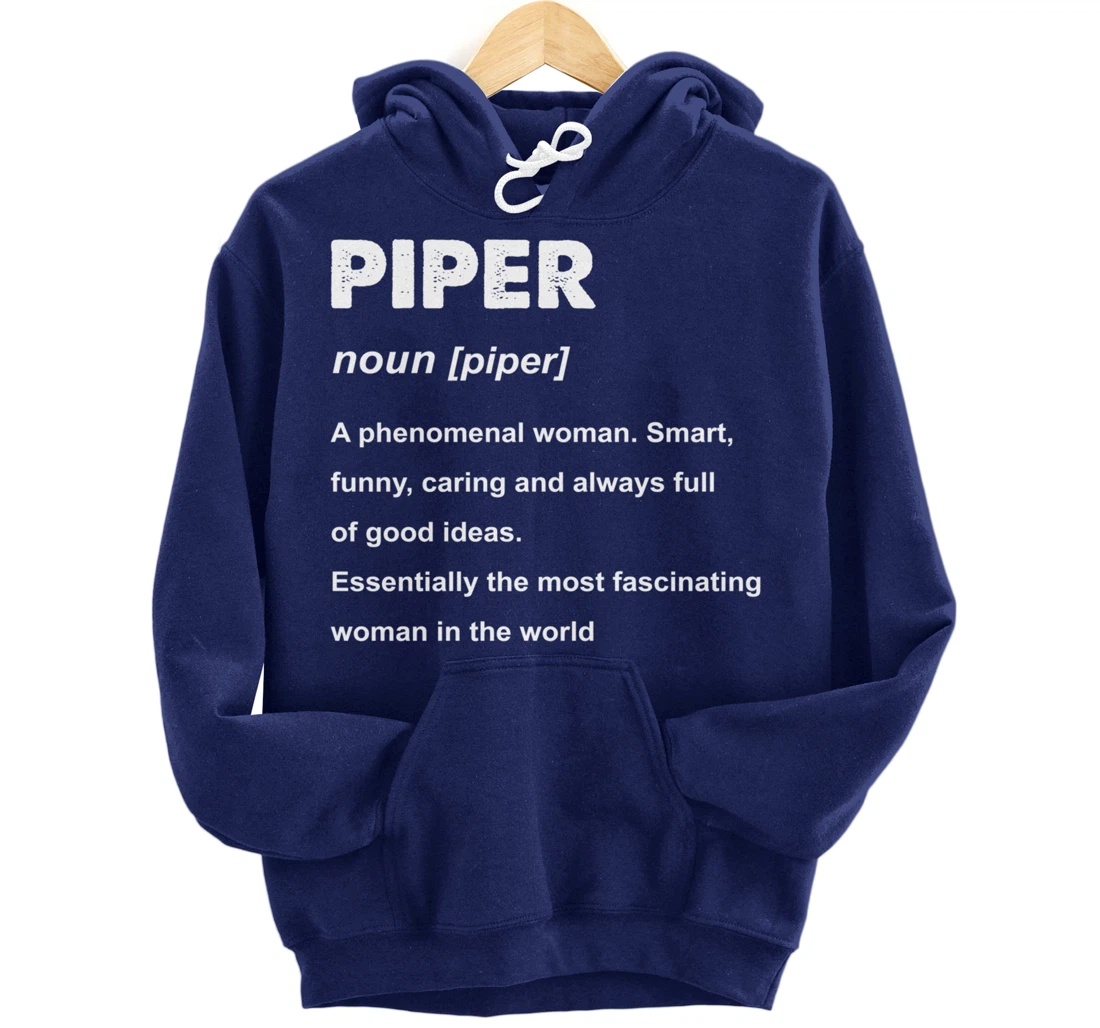 Piper Name Pullover Hoodie