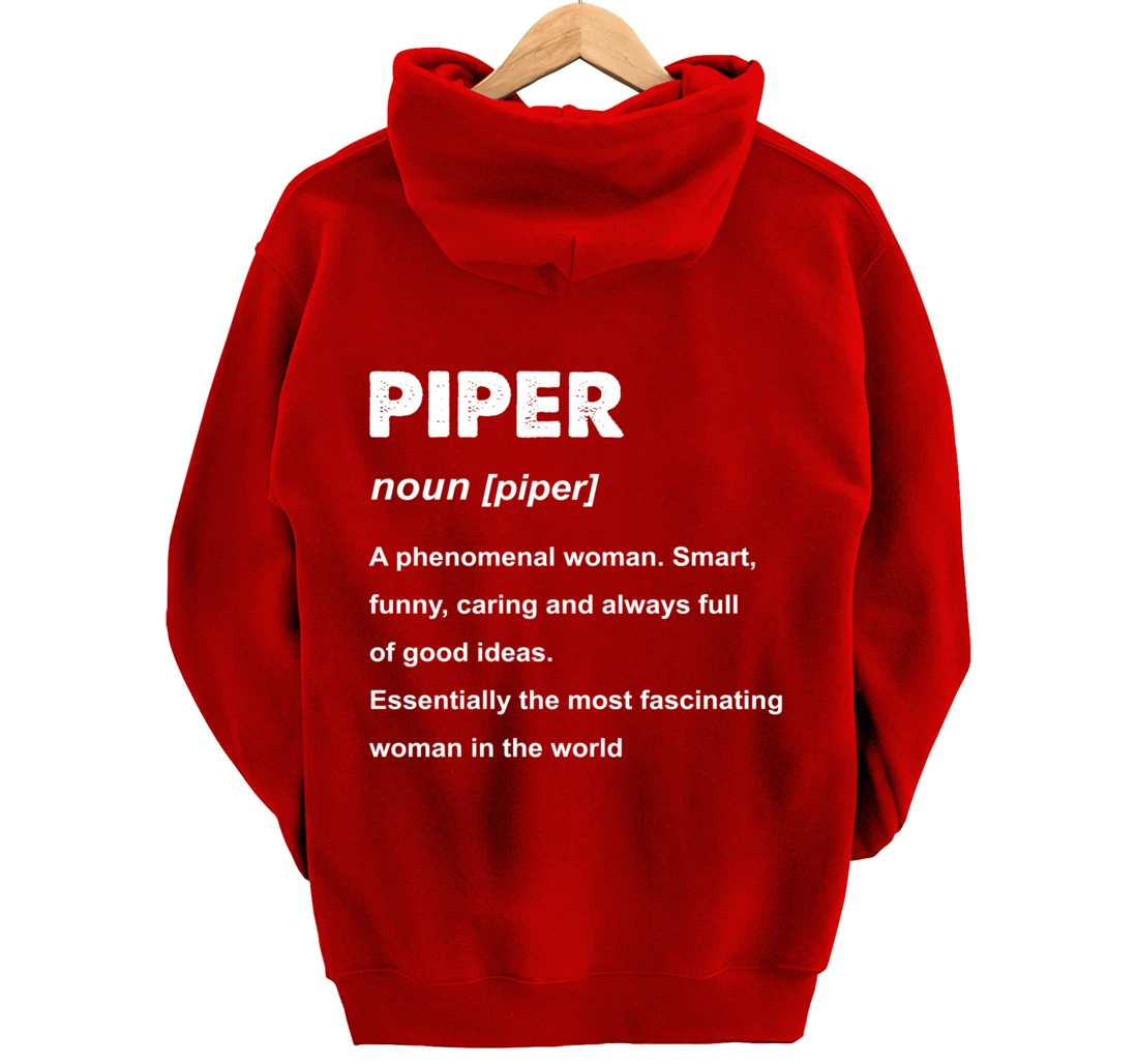 Piper Name Pullover Hoodie
