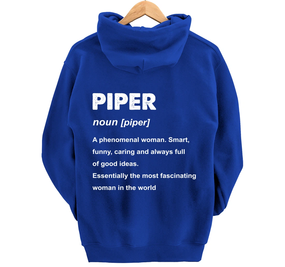 Piper Name Pullover Hoodie