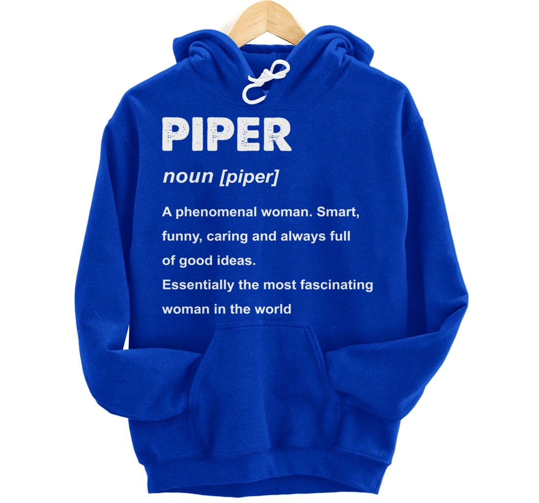 Piper Name Pullover Hoodie