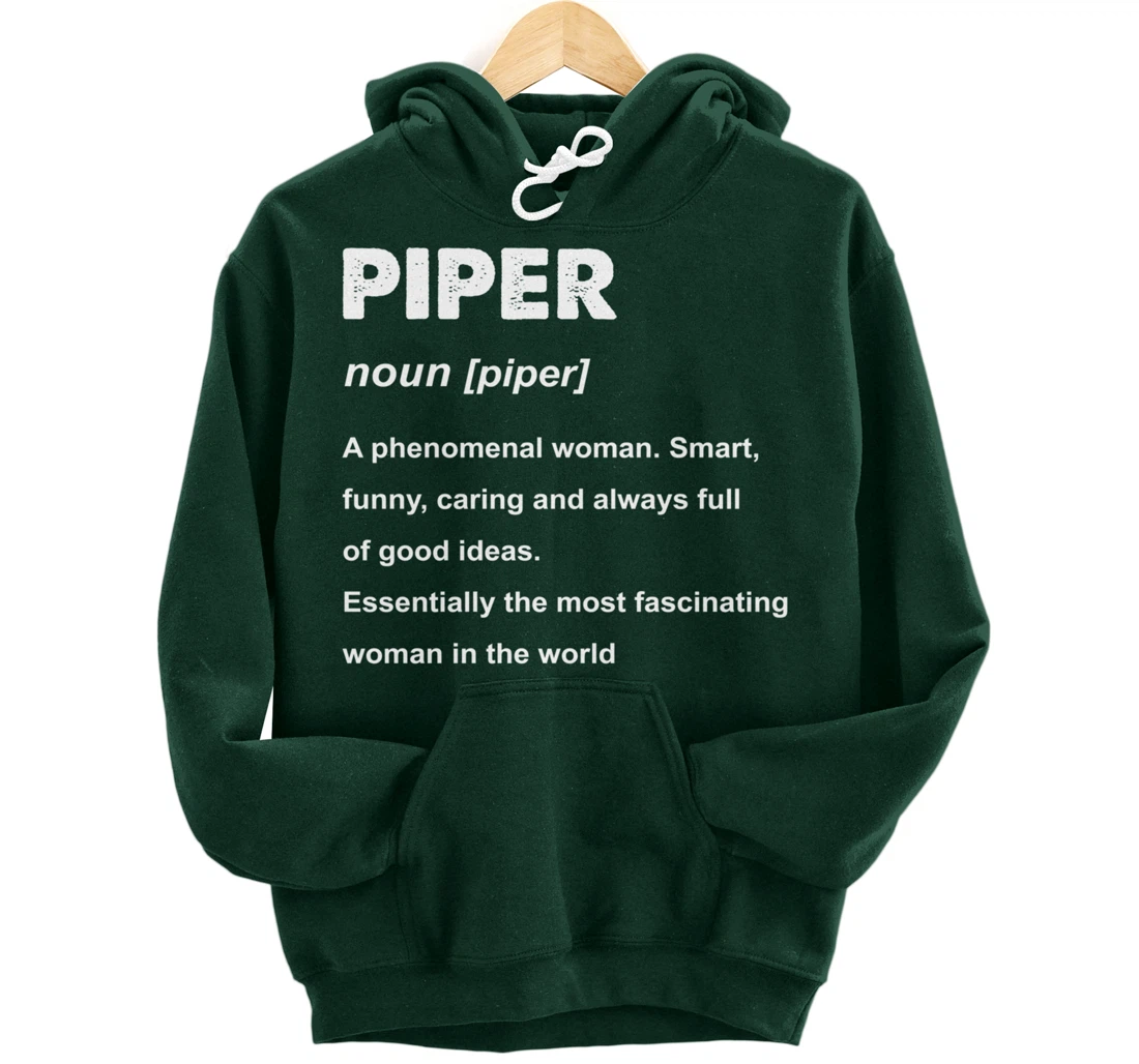 Piper Name Pullover Hoodie